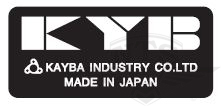 Skylt "KYB" Yamaha
