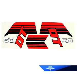 Dekalsats Yamaha DT50MX Vit 83-85