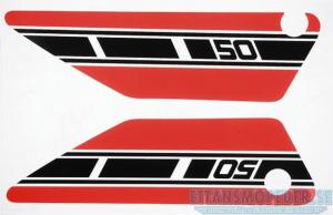 Kåpdekalsats Yamaha FS1 1977