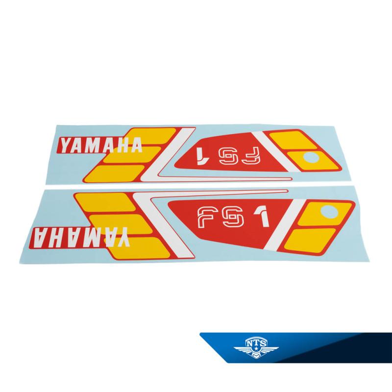 Dekalsats röd Yamaha FS1 89-