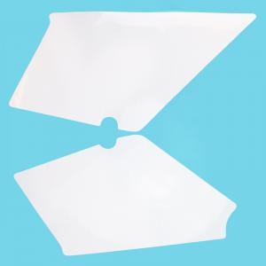 Sidokåpsdekalsats vit Honda MT50