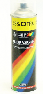 Klarlack blank 500ml Motip