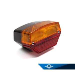 Baklyse Universal röd/orange