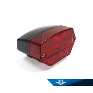 Baklyse Puch Monza Röd/röd