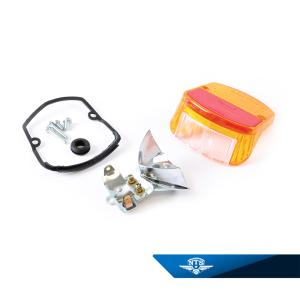 Baklyse Zundapp 62-75 orange/röd