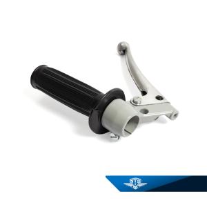 Kopplingshandtag grå/svart Magura typ. Universal