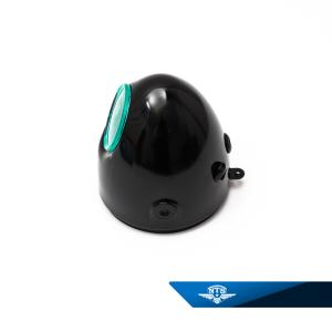 Lykthus Puch/Mustang svart 106mm