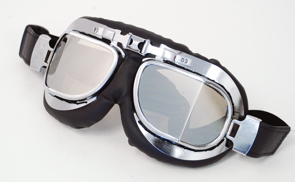 Goggles silver glas