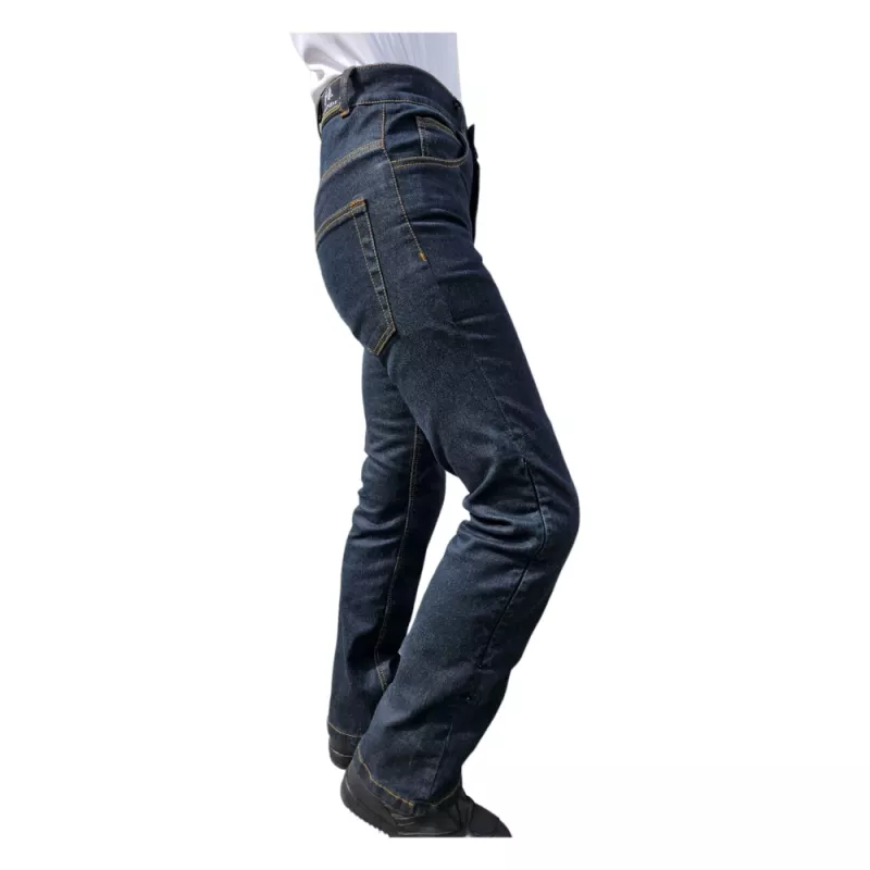 Kevlar Jeans Blue -short leg, fullkevlar, stretch