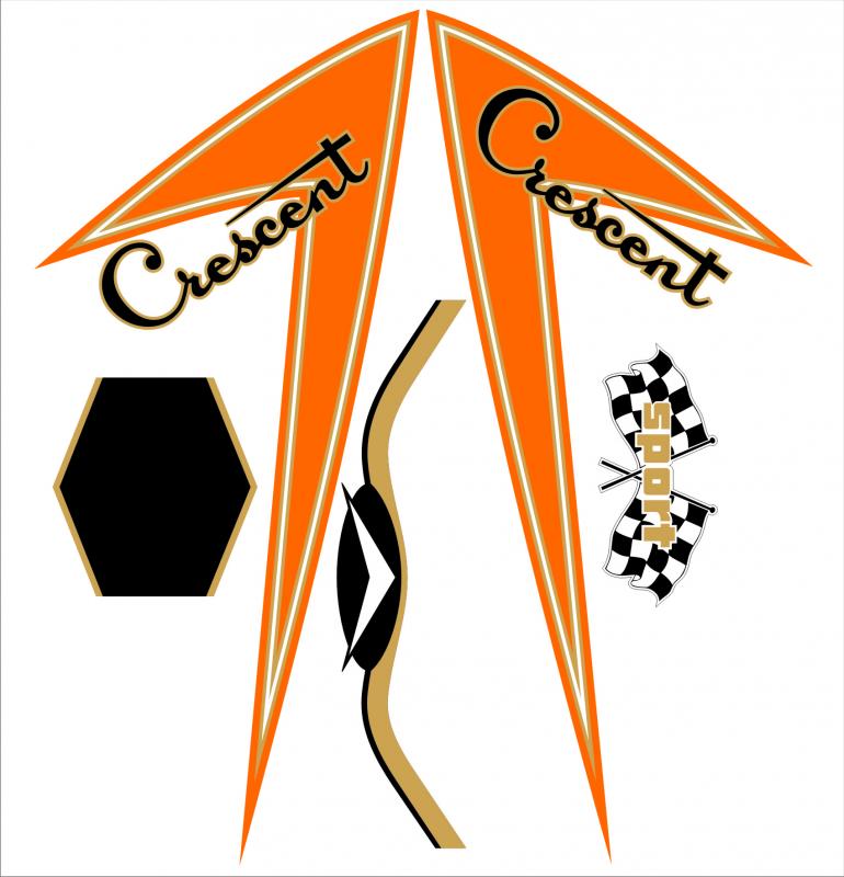 Dekalset Crescent Raket sport 1136 59-60