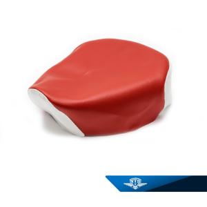 Sadelklädsel Crescent 2000 mfl Röd/Vit