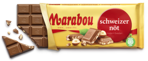 Mjölkchoklad Marabou Schweisernöt 200 gram
