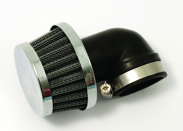 Luftfilter Uni. böjt 90gr 32mm Universal