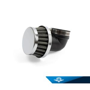 Luftfilter Uni. böjt 90gr 35mm