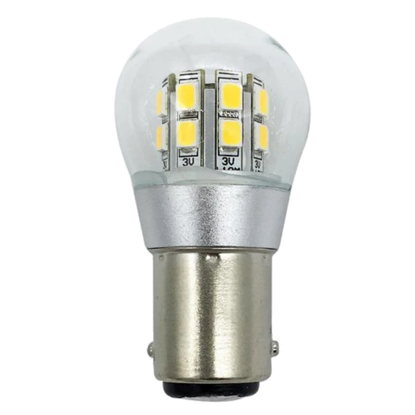 Glödlampa BA15D 6V 3W LED