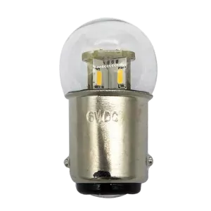 Glödlampa BAY15D 6V 1.5W LED
