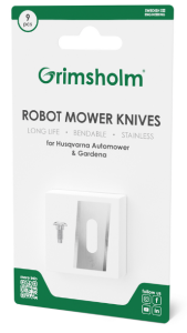 Knivar Husqvarna Automower mfl. Turn-Around 9-pack Grimsholm