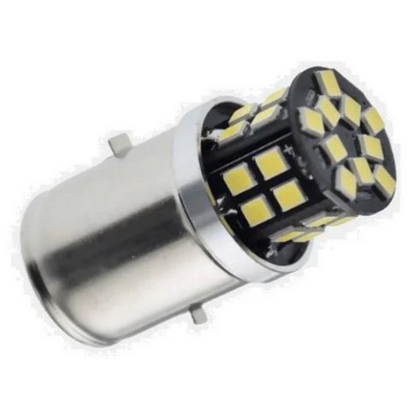 Glödlampa BA20D 6V 2.5/0.66W LED