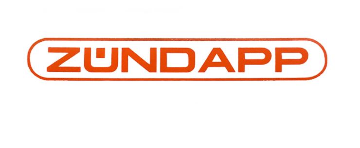 Dekal Zundapp orange 120mm