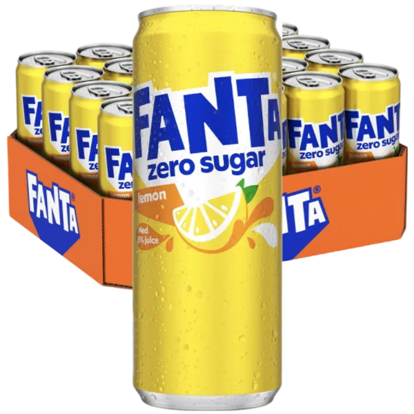 Fanta Lemon Zero 20x33cl inkl pant