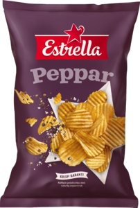 Chips Peppar Estrella 175 gram