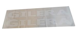 Dekal Gilera vit 31.5mm