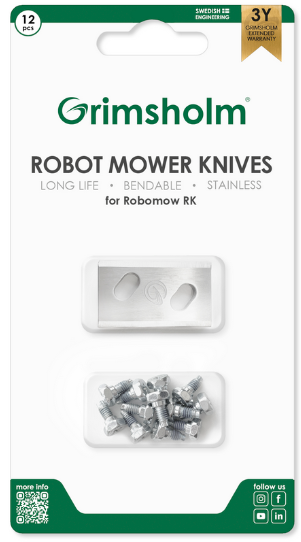 Knivar Robomow RK 12st Grimsholm