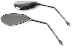Backspeglar Custom krom Universal 1 par
