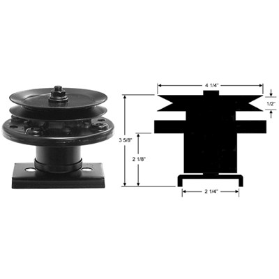 Knivspindel Husqvarna mfl. 532 12 16-58
