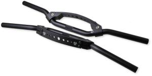 Styre mattsvart Race Universal 60cm