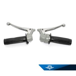 Gashandtag-kopplingshandtag Grå/Svart Universal