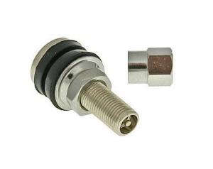 Däckventil rak Metall Universal