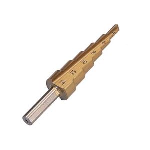 Stegborr HSS Titanbelagd 4-14 mm