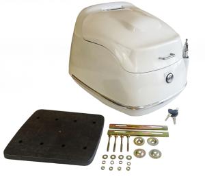 Toppbox Vit Retro 33x33x35cm Universal