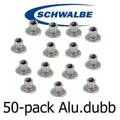 Dubbsats (50st) Aluminiumdubb Schwable
