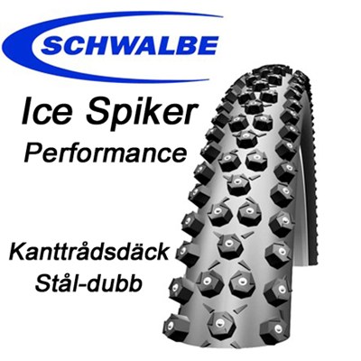 Dubbdäck Schwalbe IceSpiker Pro Kanttrådsdäck 27.5x2.25" (57-584)