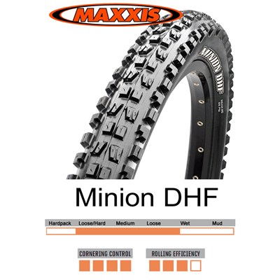 Däck 26x2,50" Maxxis Minion DH Front