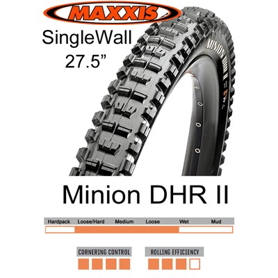 Däck 27,5x2,40" Maxxis Minion DHR II EXO