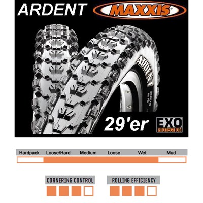 Däck 29x2,40" (61-622) Maxxis Ardent 29