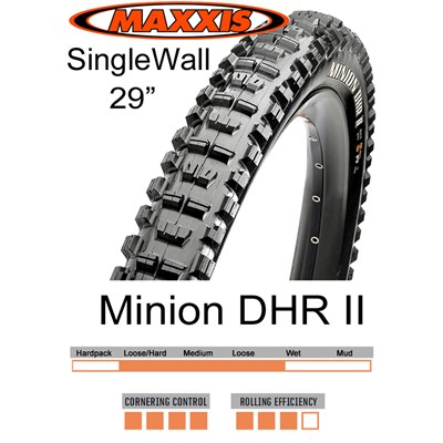 Däck 29x2,40" (61-622) Maxxis Minion DHR II EXO