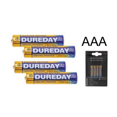 Batteri AAA LR3 Alkaline 4 pack