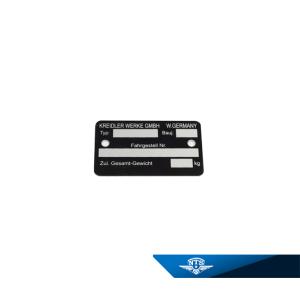 Typskylt Kreidler nyare