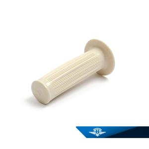 Gummihandtag Cream 22x100mm med ränder Universal