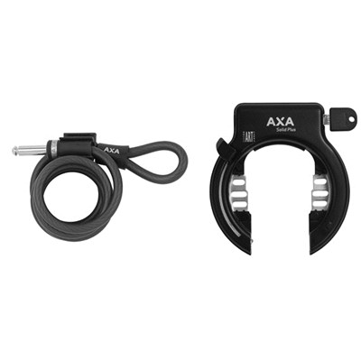 Ramlås Axa med wire Solid XL plus