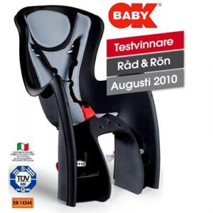 Barnsits Okbaby BabyShield svart/grå