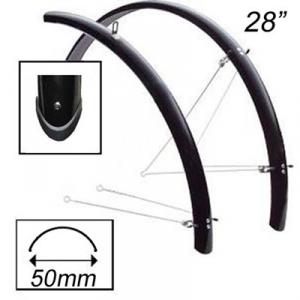 Skärmsats Trekking 28"/622 50mm Svart Universal