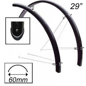 Skärmsats 29" 60mm Svarta Universal