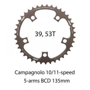 Framdrev BBB RoadGear Campa 11sp 135mm 39 Tänder