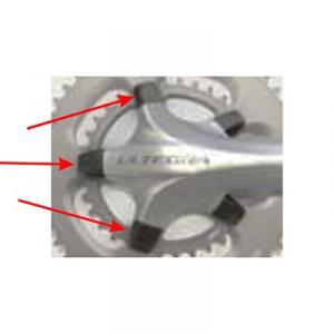 Täcklock BBB ShimStars 5pack