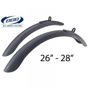 Skärmsats BBB RainWarriors 26"-28" 1 par